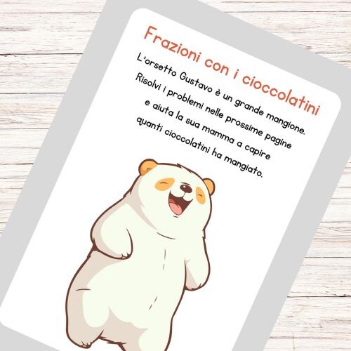 Problemi con le frazioni per la classe quarta