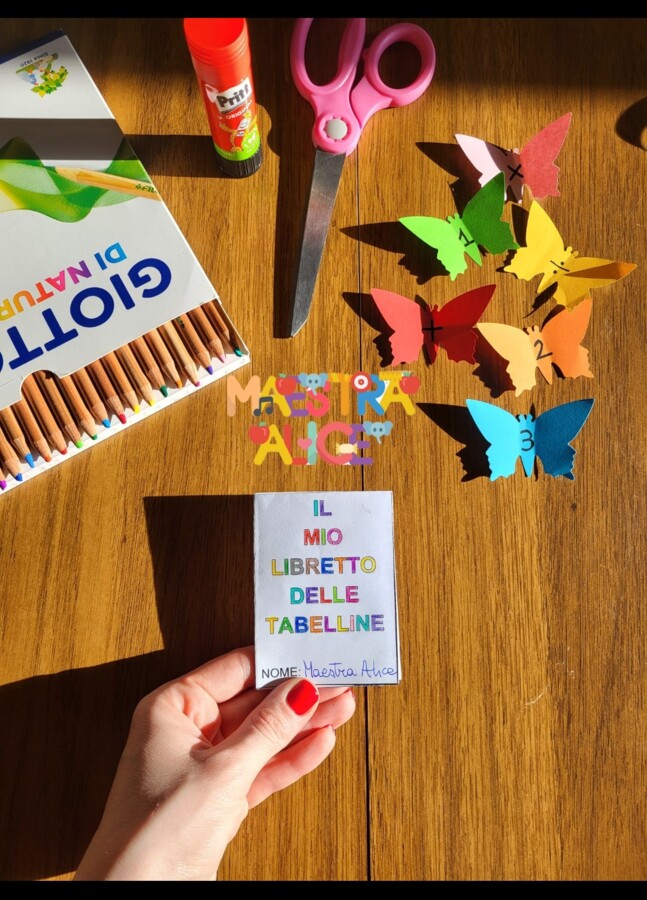 LIBRETTO DELLE TABELLINE