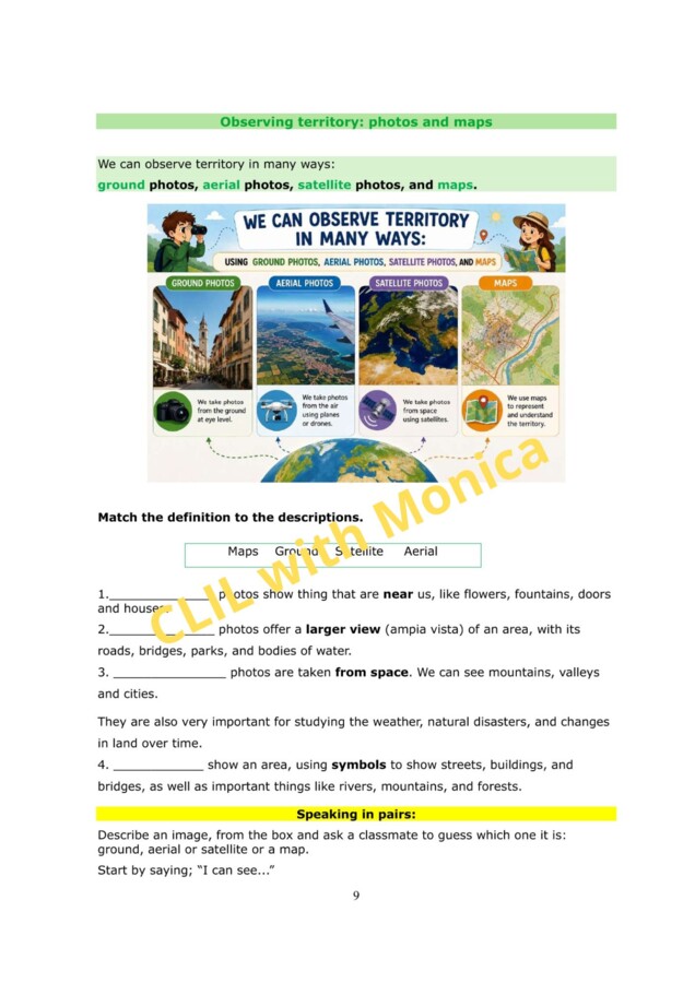 CLIL Geography classe 4^