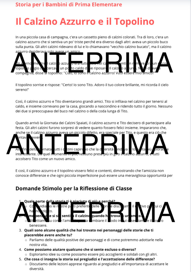 Giornata dei calzini spaiati/ 5 storie per le 5 classi per parlare di inclusione