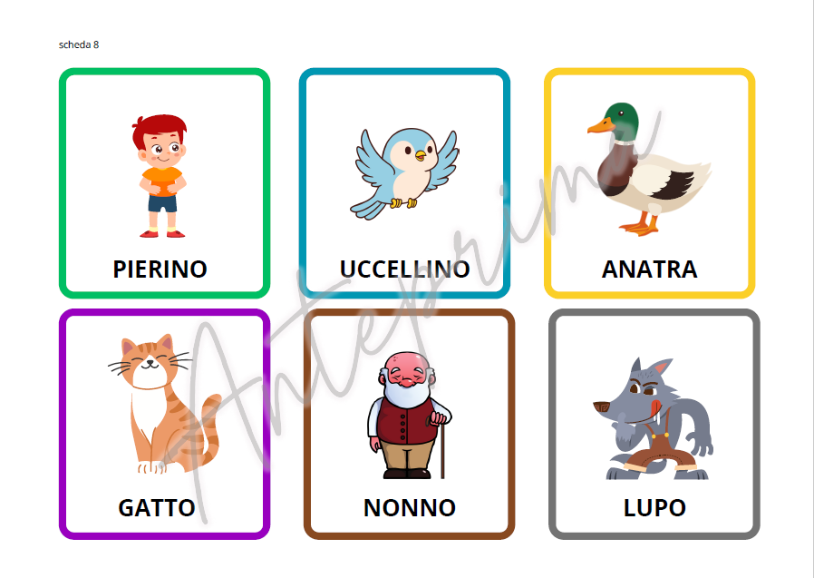 Pierino e il Lupo - Unità didattica per la scuola primaria (classe 2^ - 3^)