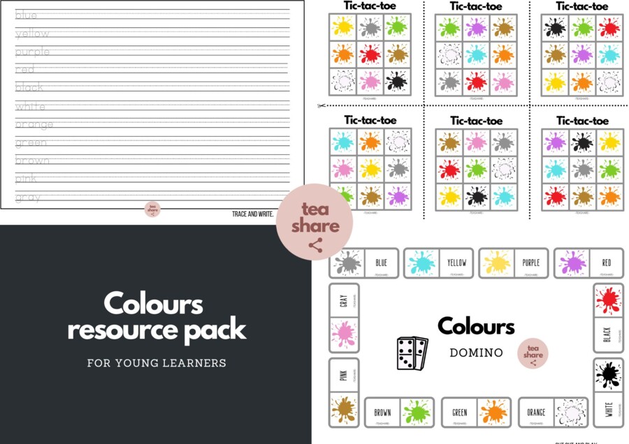 COLOURS resource pack for young learners