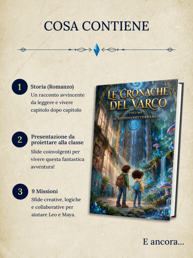 Le Cronache del Varco – Escape Room Narrativa per l'Accoglienza (Classi 3ª, 4ª e 5ª)