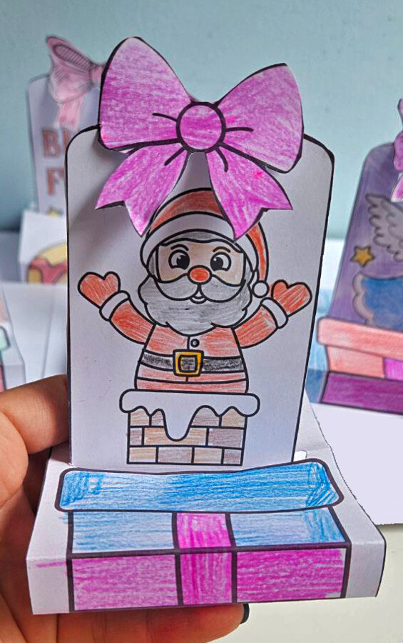 🎄 Biglietti Pop-up di Natale up con le frase