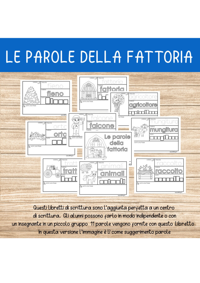 LE PAROLE DELLA FATTORIA
