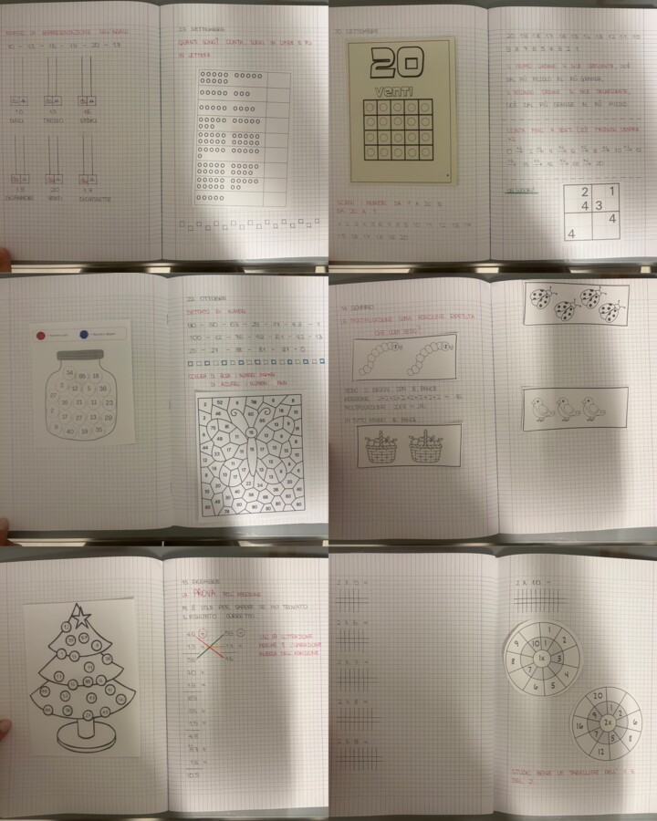 Quaderno completo matematica classe seconda