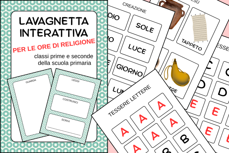 LAVAGNETTA INTERATTIVA PER LE ORE DI RELIGIONE