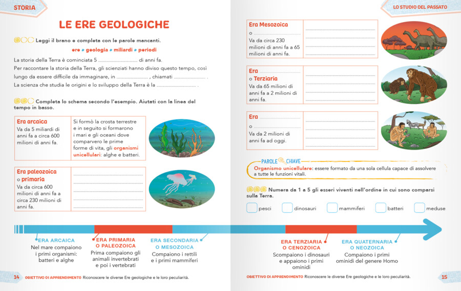 SUPER ESERCIZI GRADUATI PER L'INCLUSIONE - STORIA E GEOGRAFIA 3