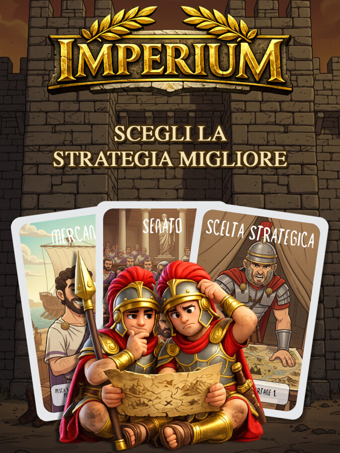 IMPERIUM – Gioco di carte strategico sull’Antica Roma