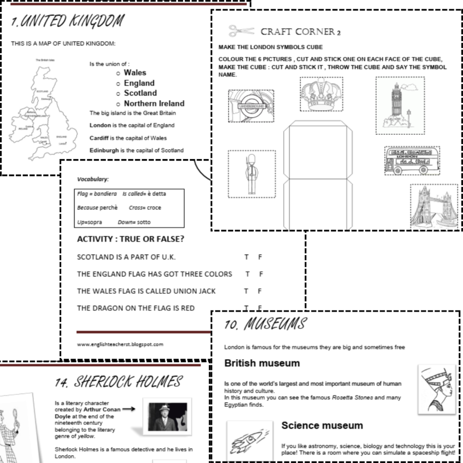 English culture book for children