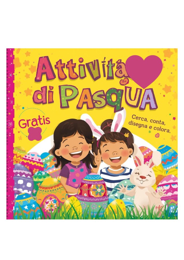 Attività di Pasqua - Cerca, conta, colora, disegna! - gratis