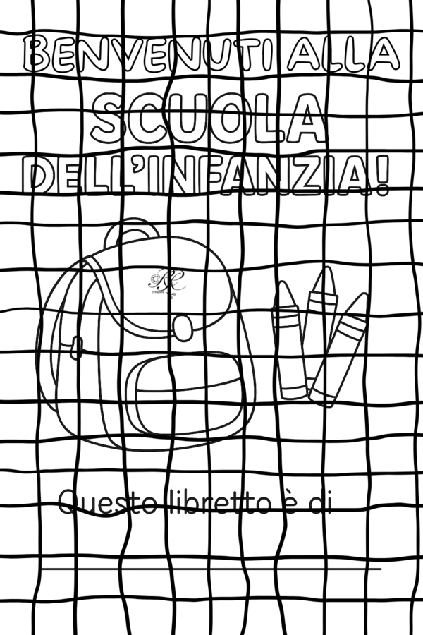 Benvenuti alla scuola dell'infanzia