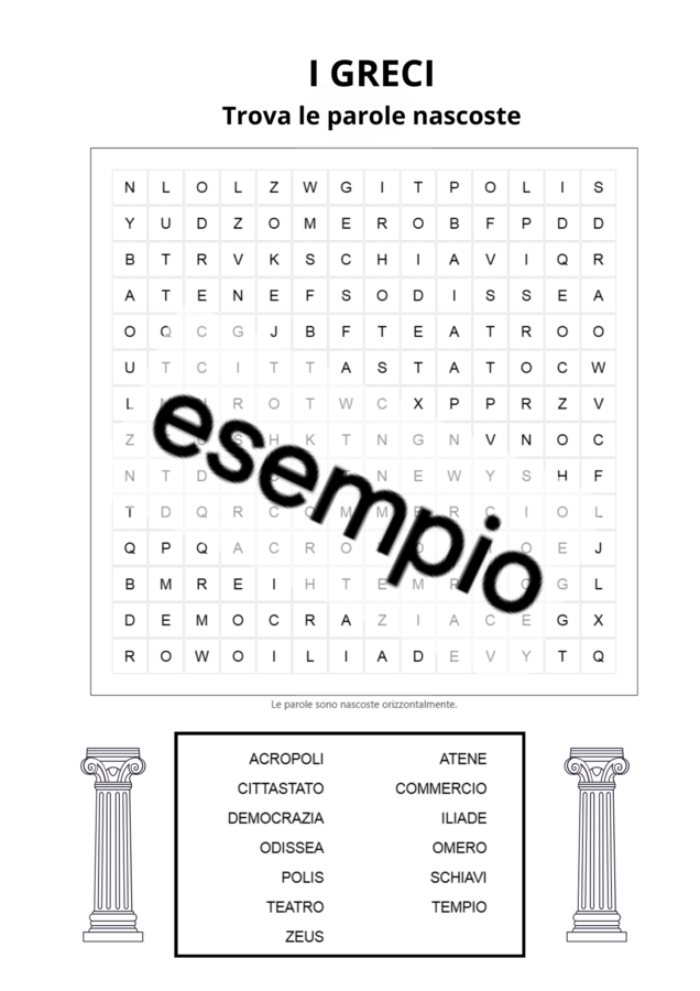 Quaderno di storia classe 5