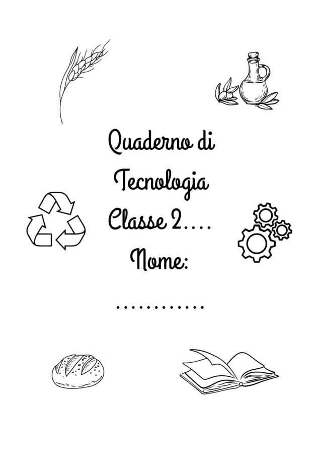 Quaderno di tecnologia Classe 2