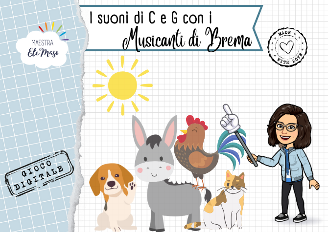 I suoni duri e dolci di C e G con i Musicanti di Brema - LINK AL GIOCO DIGITALE