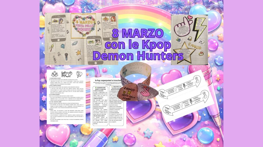 8 marzo con le Kpop Demon Hunters