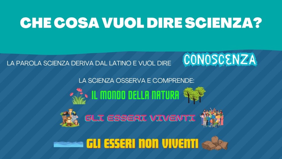 PROGRAMMA COMPLETO di scienze - terza elementare