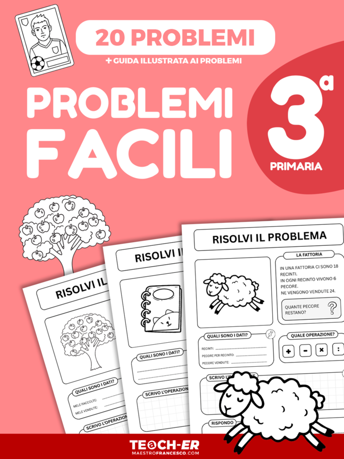 Problemi Facili – Classe Terza Primaria