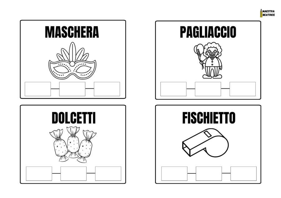 DIVISIONE IN SILLABE DI CARNEVALE