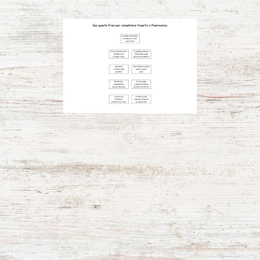 Lapbook di San Martino scuola primaria