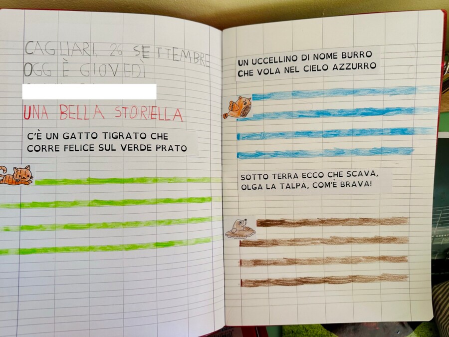 Storiella quaderno a righe