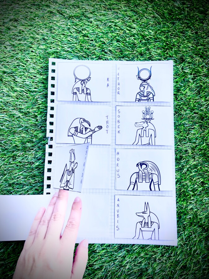 Divinità egizi - lapbook