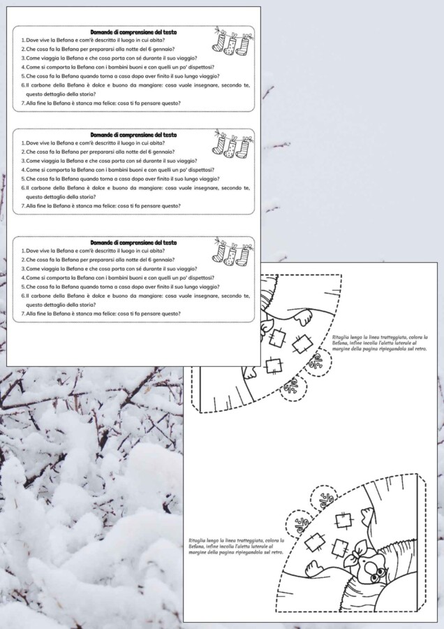 ❄️ ATTIVITÀ GENNAIO - INVERNO per CLASSI 4ª-5ª PRIMARIA ❄️