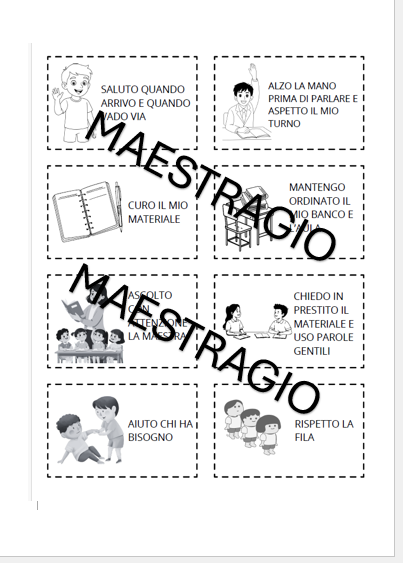 REGOLE DI CLASSE