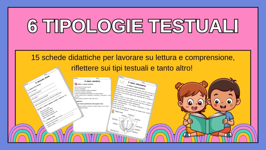 Tipologie testuali: lettura, comprensione e altro
