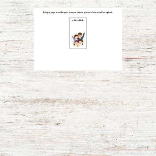 Lapbook "Mi Presento" - Attività per laboratorio di scrittura