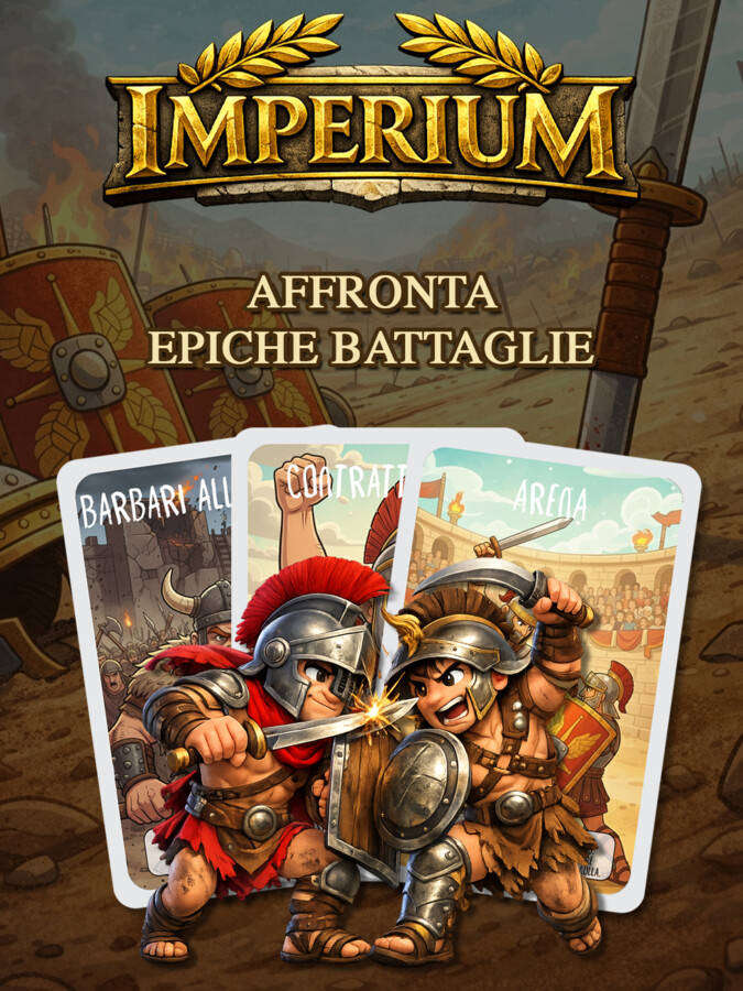 IMPERIUM – Gioco di carte strategico sull’Antica Roma