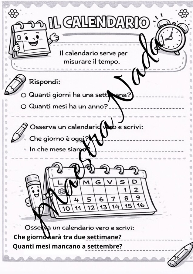 Quaderno completo di storia classe seconda scuola primaria
