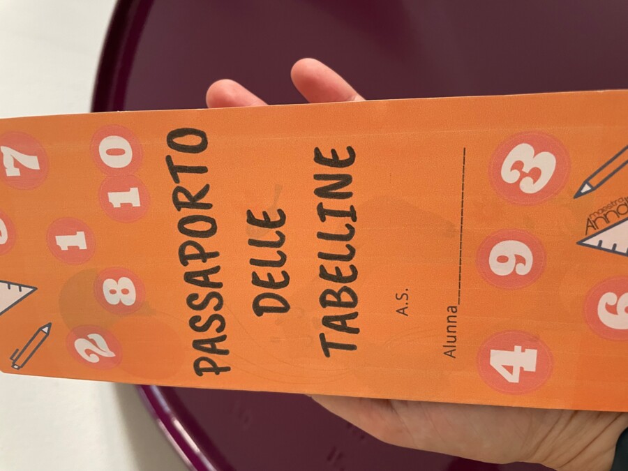 Passaporto delle tabelline