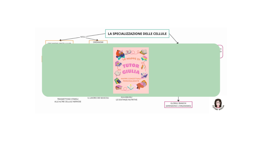 LA SPECIALIZZAZIONE DELLE CELLULE
