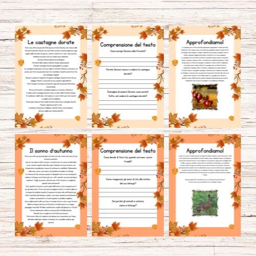 Storie sull'autunno per la scuola primaria