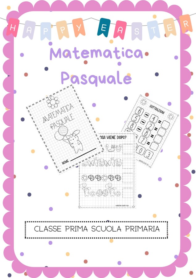 Matematica Pasquale- classe prima - Scuola Primaria