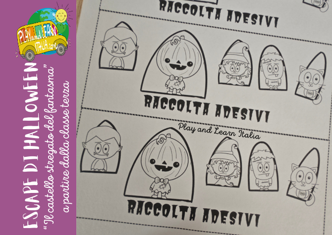 ESCAPE PLAY CARTACEA A TEMA HALLOWEEN!