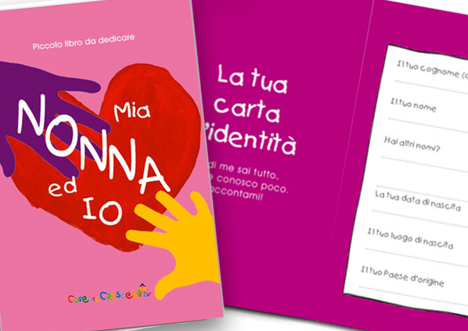 Mia nonna e io: piccolo libro da personalizzare per la Festa dei Nonni
