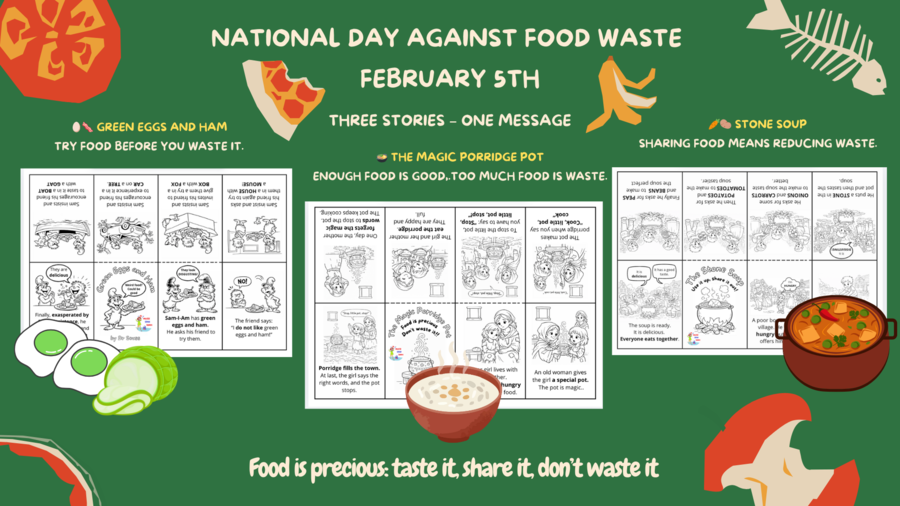 Giornata contro lo Spreco Alimentare: “Every Bite Matters!” - Stories That Teach Not to Waste Food