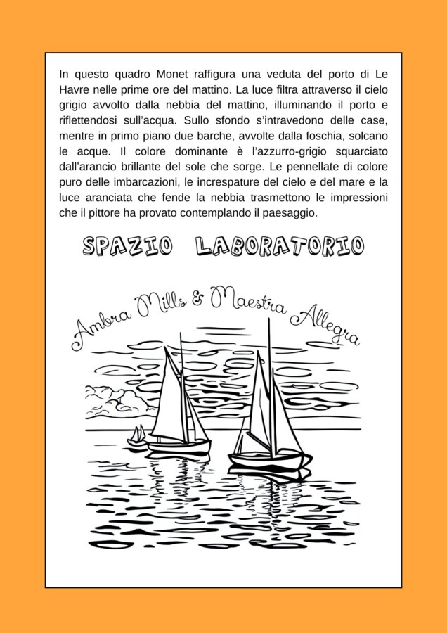 Nel Meraviglioso Mondo dell'Arte Classe 3