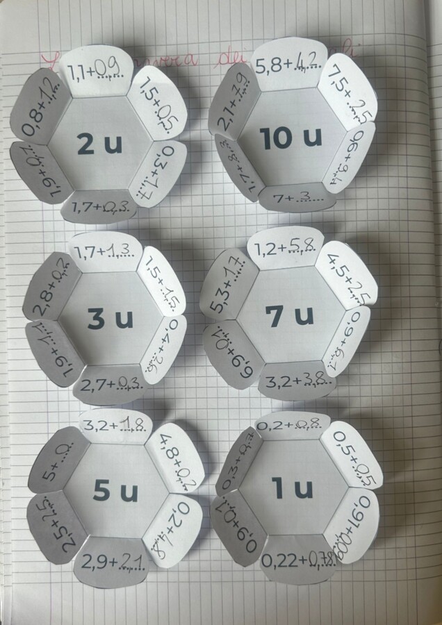 QUADERNO DI MATEMATICA DI TERZA - APRILE, CON COMPITI DI PASQUA E VERIFICA SULLE FRAZIONI
