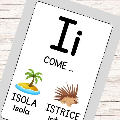 Schede didattiche sulle vocali