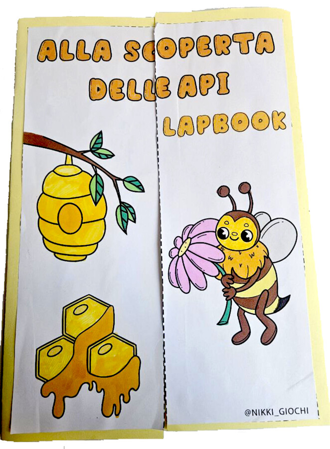 🌼🐝 Alla Scoperta delle Api - Lapbook