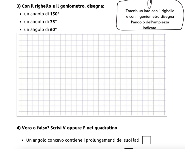 Verifica sugli angoli