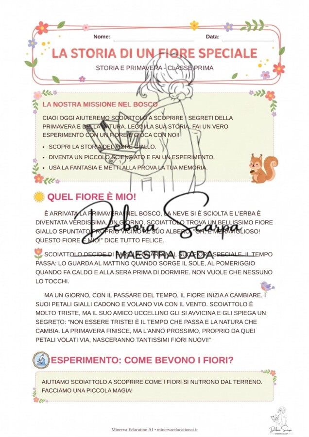 Come bevono i fiori