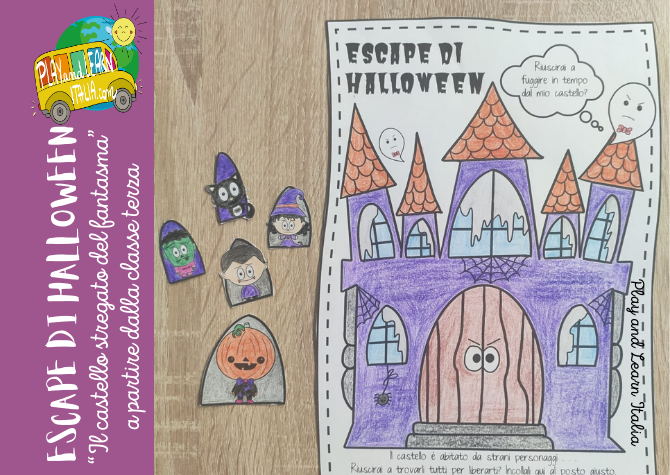 ESCAPE PLAY CARTACEA A TEMA HALLOWEEN!