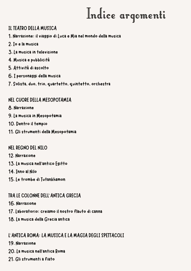 Nel Melodioso Mondo della Musica 4-5