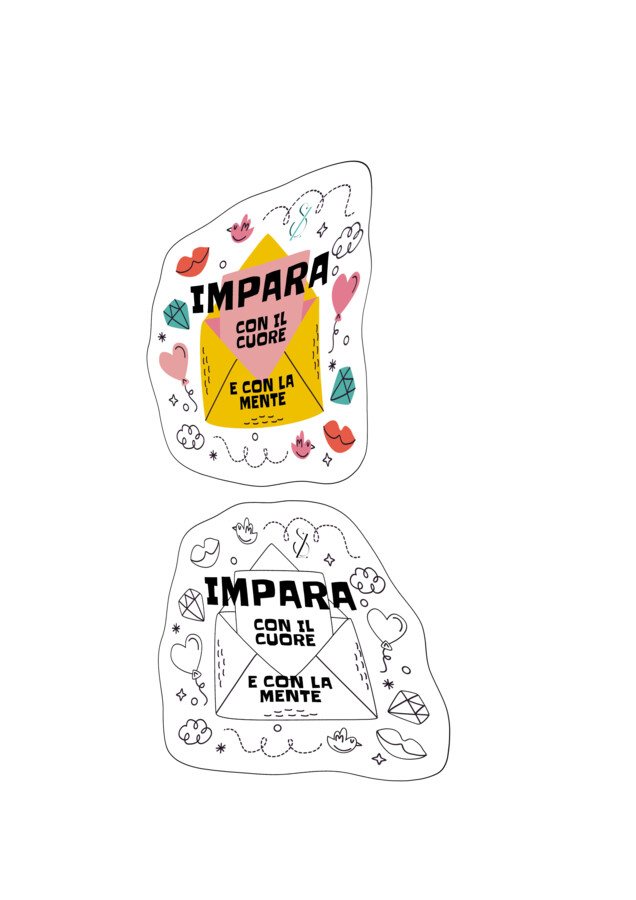 STICKERS da banco "motivazionali"