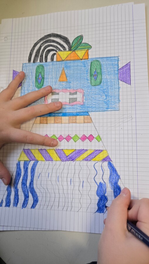 AFRO.MASCHERE GEOMETRICHE. Alla scoperta dei poligoni