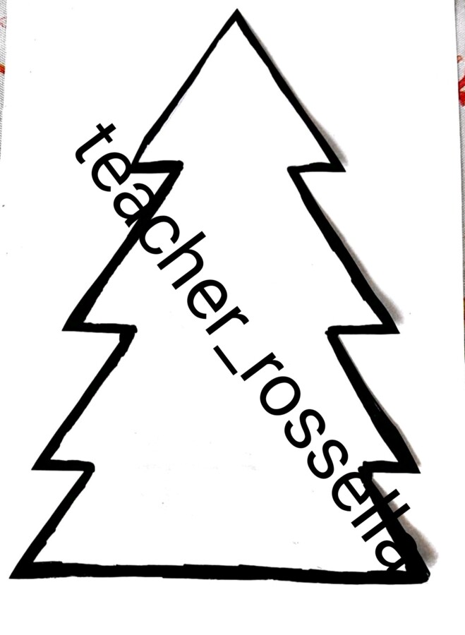 Sagoma albero di Natale